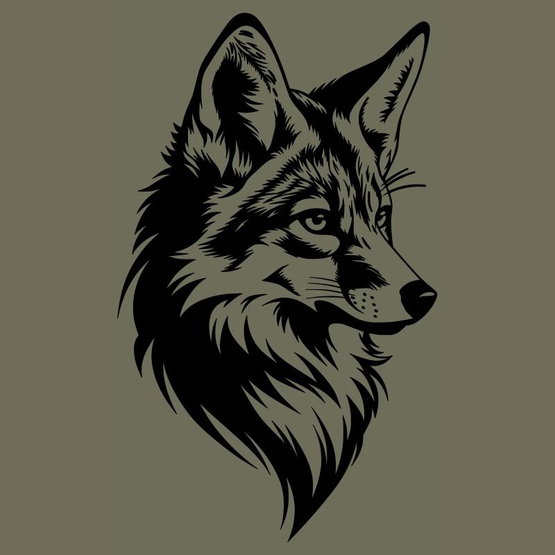 Fuchs Kopf Realistisch Tattoo Stil