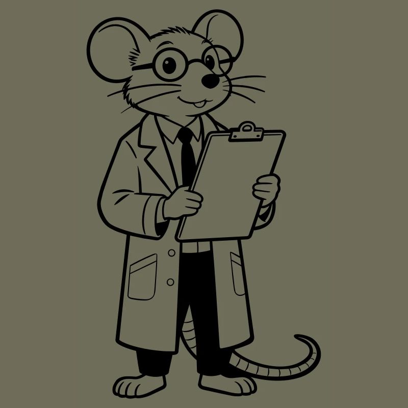 Souris scientifique