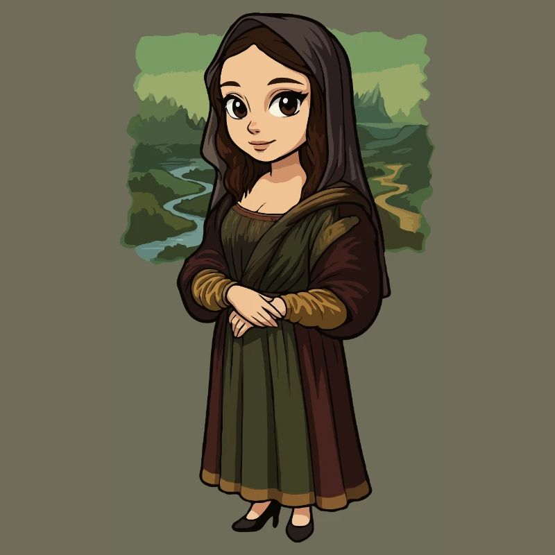 Mona-Lisa-Chibi-Stil