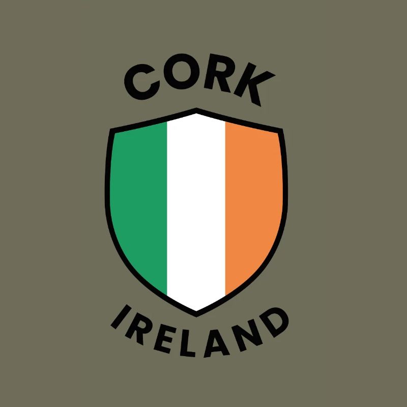 Tricolore du Bouclier d’Irlande de Cork