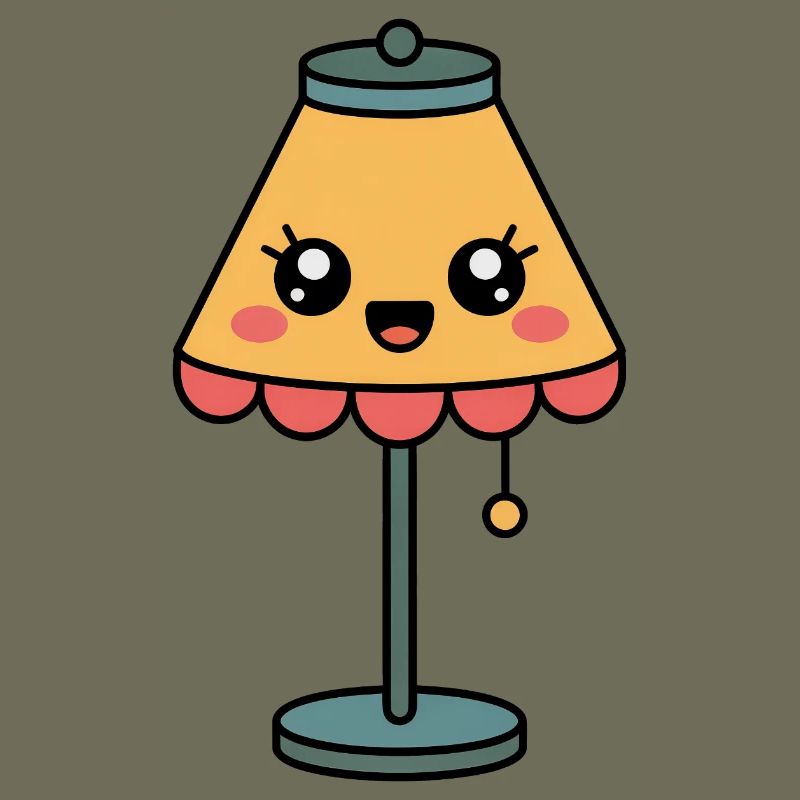 Lampe Tischlampe süßes Comic