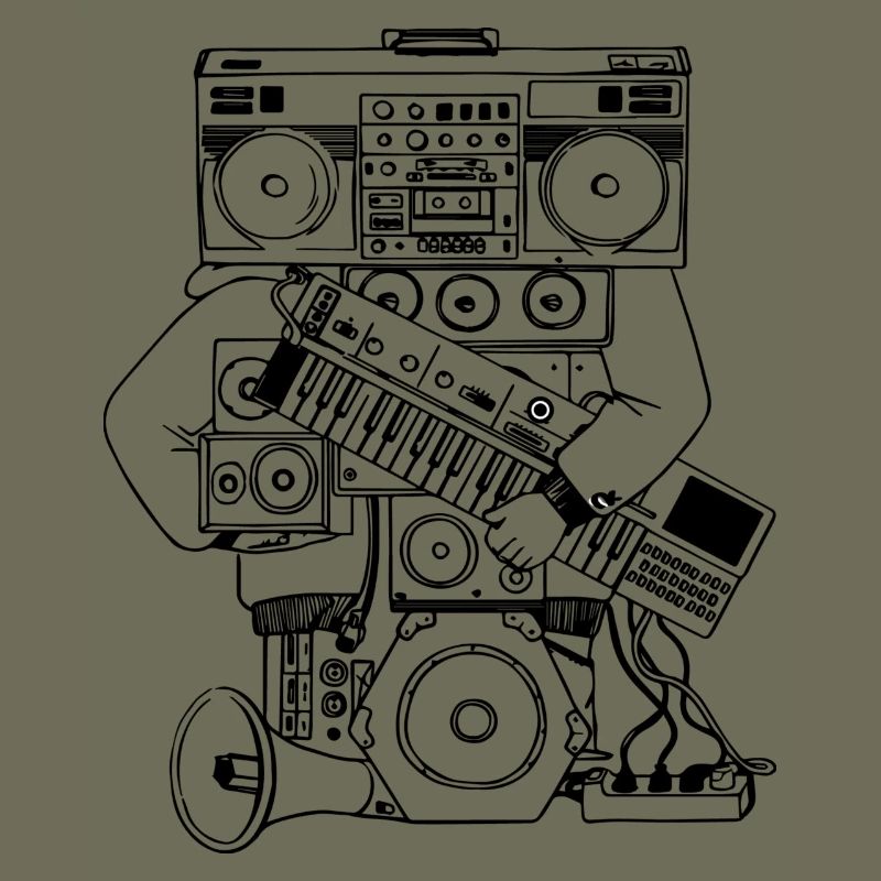 Electro man sound system