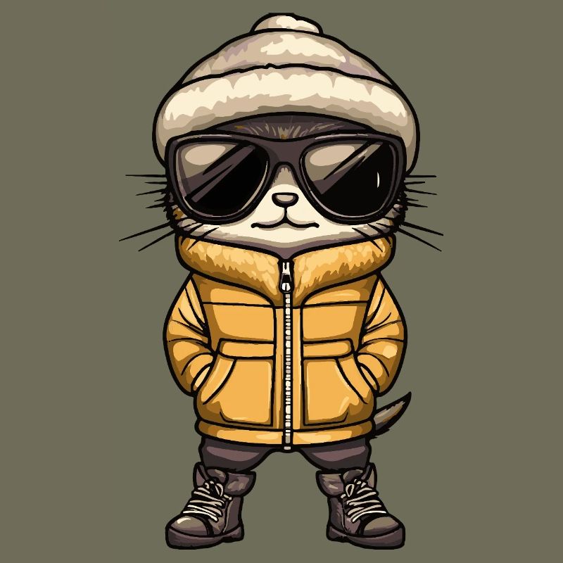 Erdmännchen Cool Comic