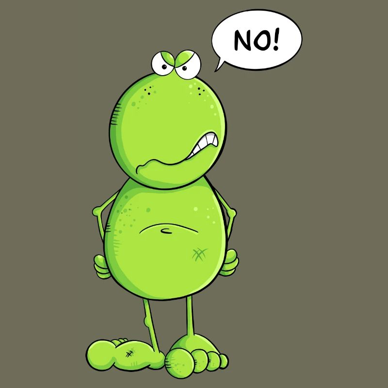 Drôle No Frog I No Nö Déclaration