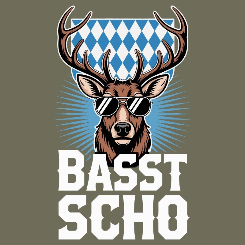 Basst Scho Hirsch Bavarian dialect Bavaria