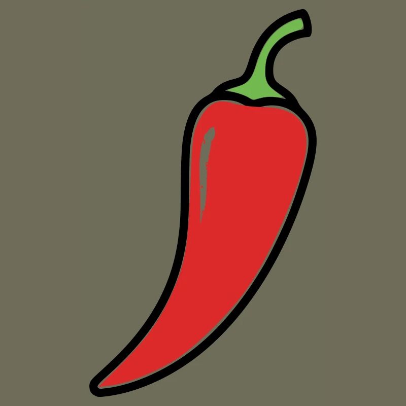 Chili Pepper Hot Comic