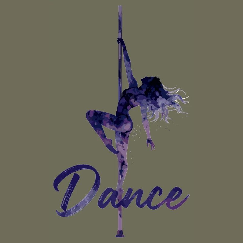 Silhouette de pole dance – Pole Art élégant