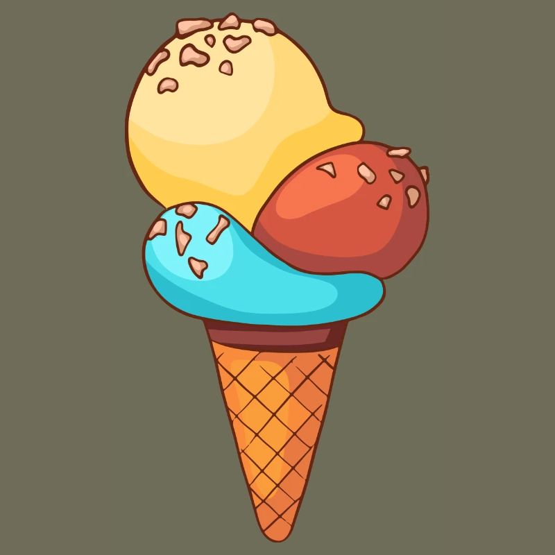 Crème glacée, crème glacée, crème glacée, crème glacée, boule, crème glacée, sundae