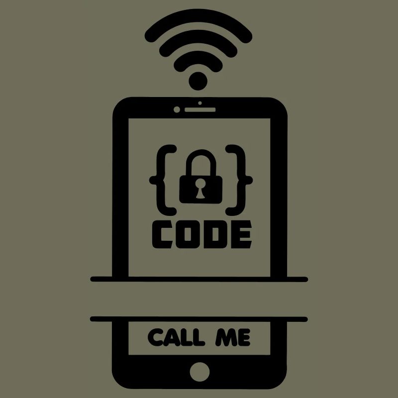 Appelez-moi téléphone pour programmeur