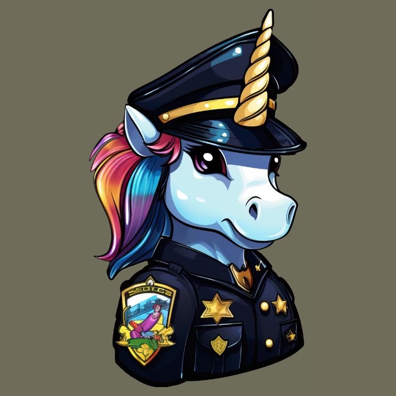 Einhorn Polizei