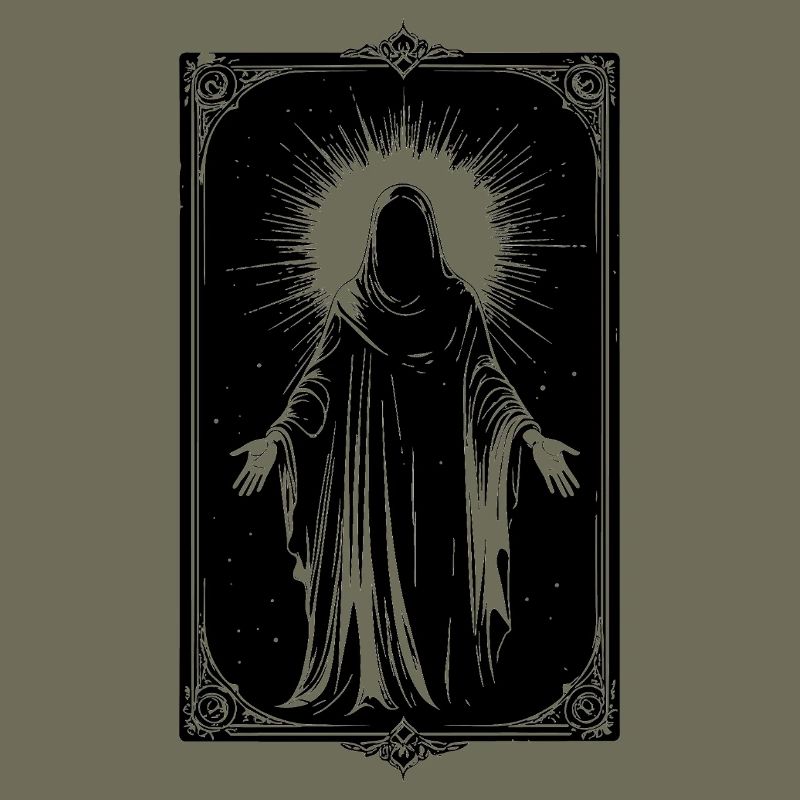 Sacred Figure in Silhouette