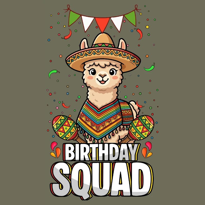 Équipe d’anniversaire Cinco de Mayo Drapeau mexicain