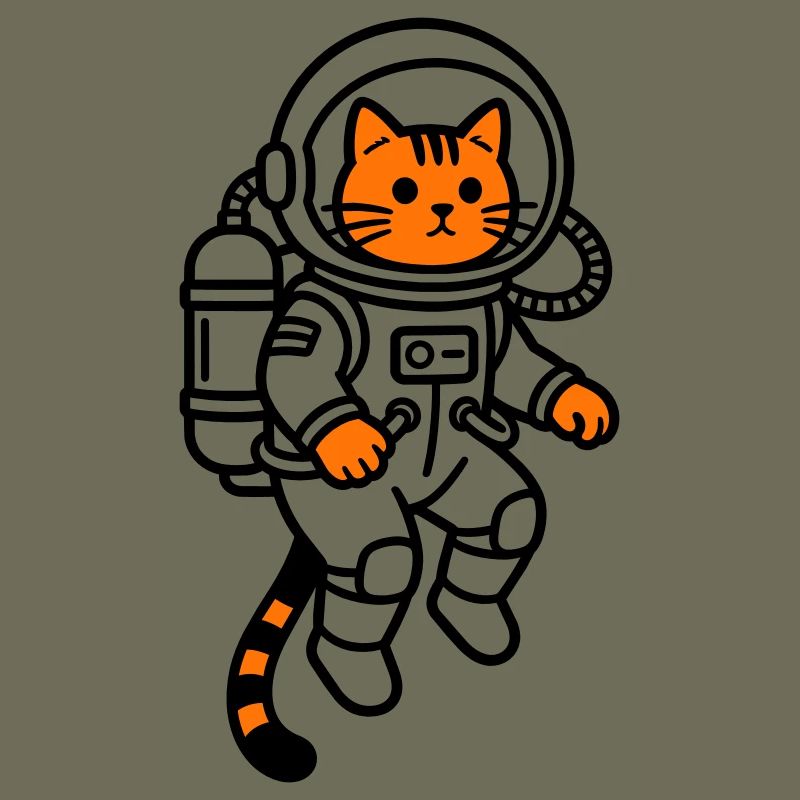 cat in space