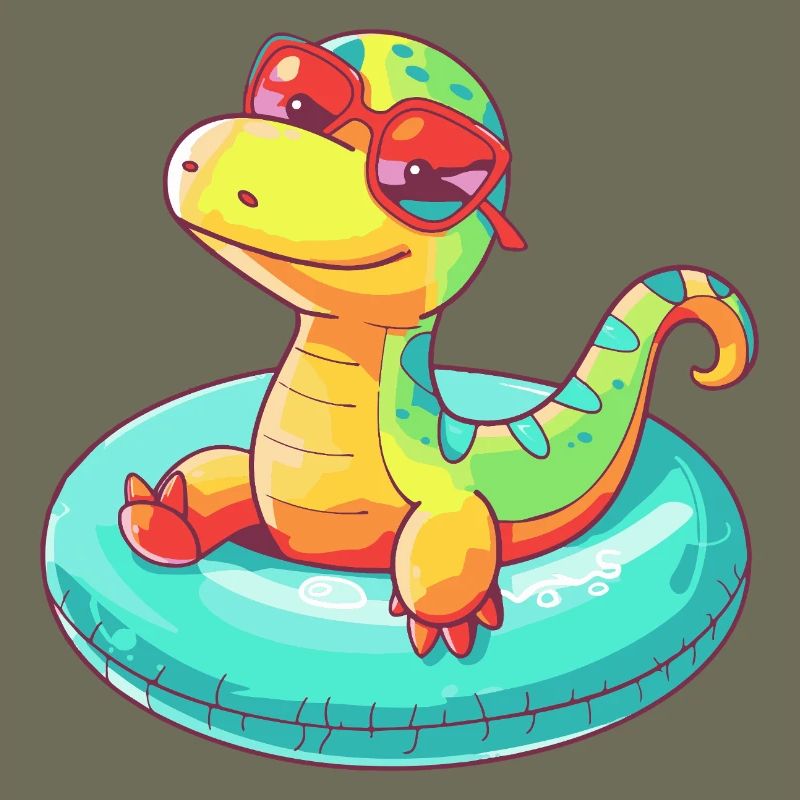 Dinosaur brontosaurus Comic Cool