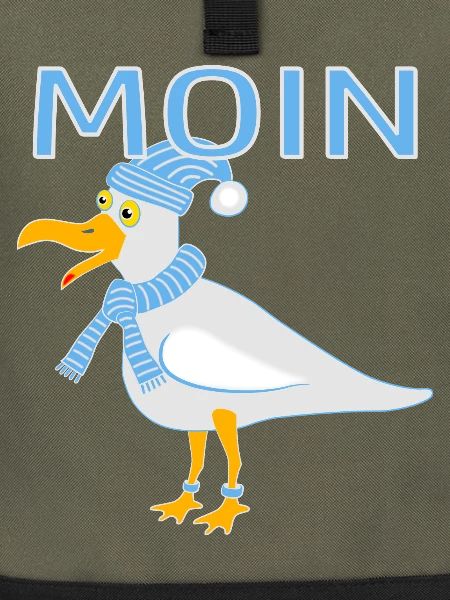 Lustige Möwe