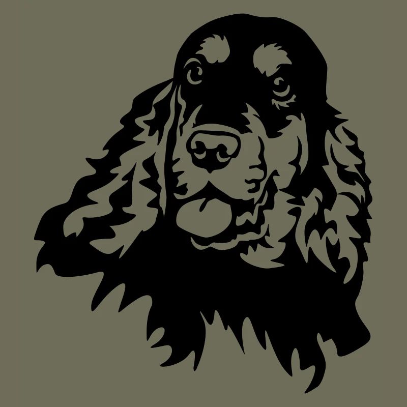 Cocker Spaniel Head