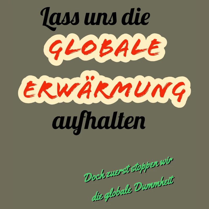 Global Warming Parody Design