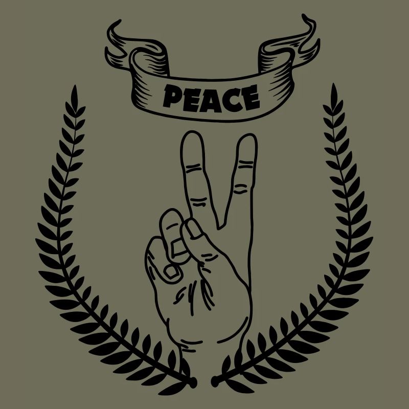 Geste de la main paix PAIX 2