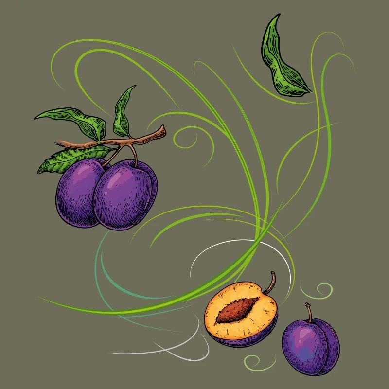 Pflaumen, Obst