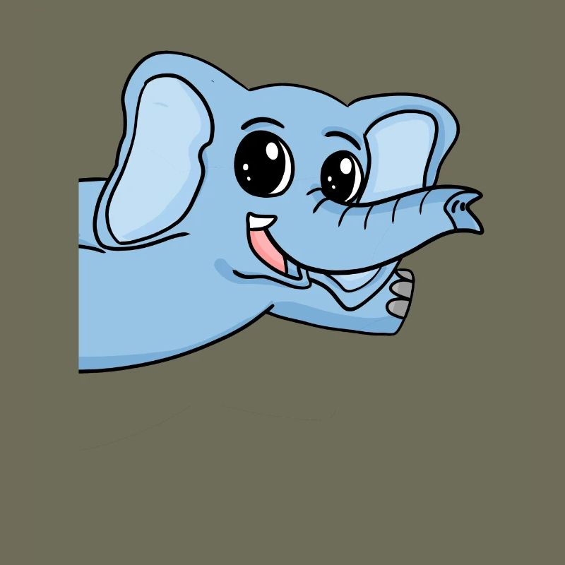 Elephant Greeting Greeting
