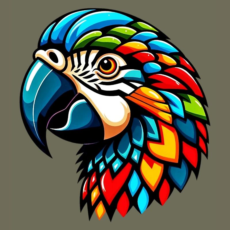Harlequin Parrot