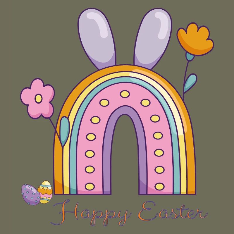 Happy Easter Regenbogen
