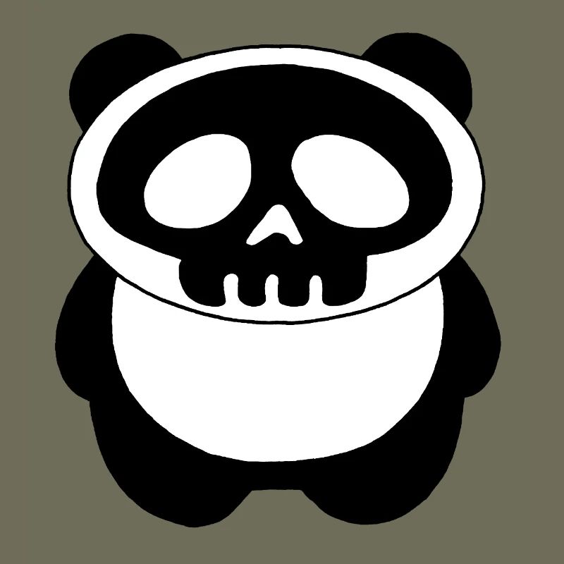 Panda Skull
