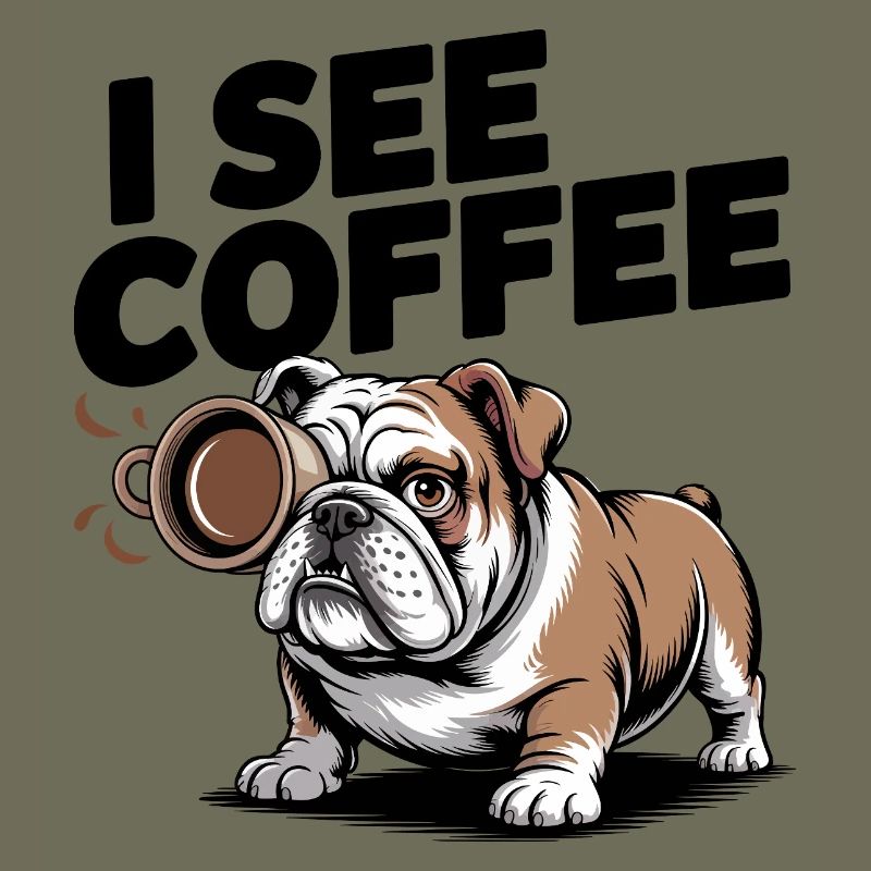 I See Coffee Bulldog