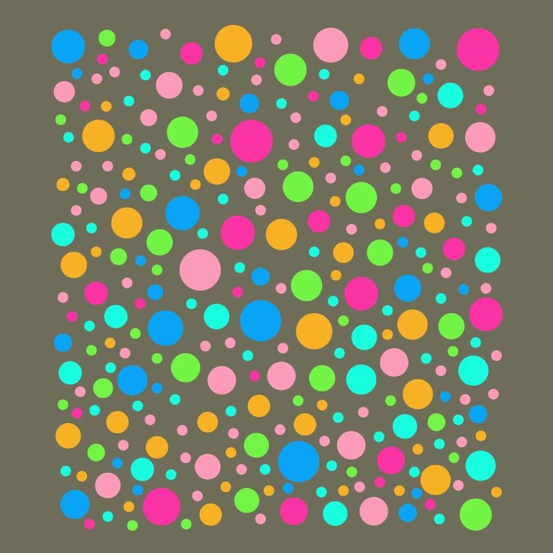 Spotty Rainbow Dots Tee