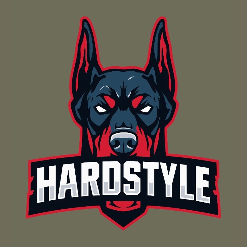 Doberman Head – HARDSTYLE