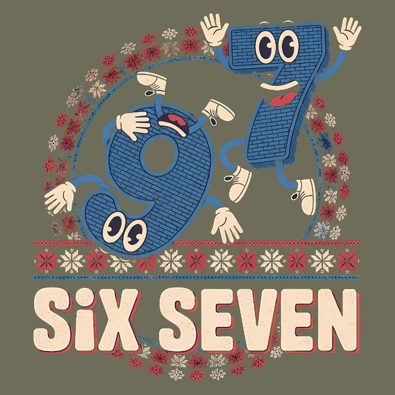 6 7 Sechs Sieben Meme -- Aura Points Kids Gaming