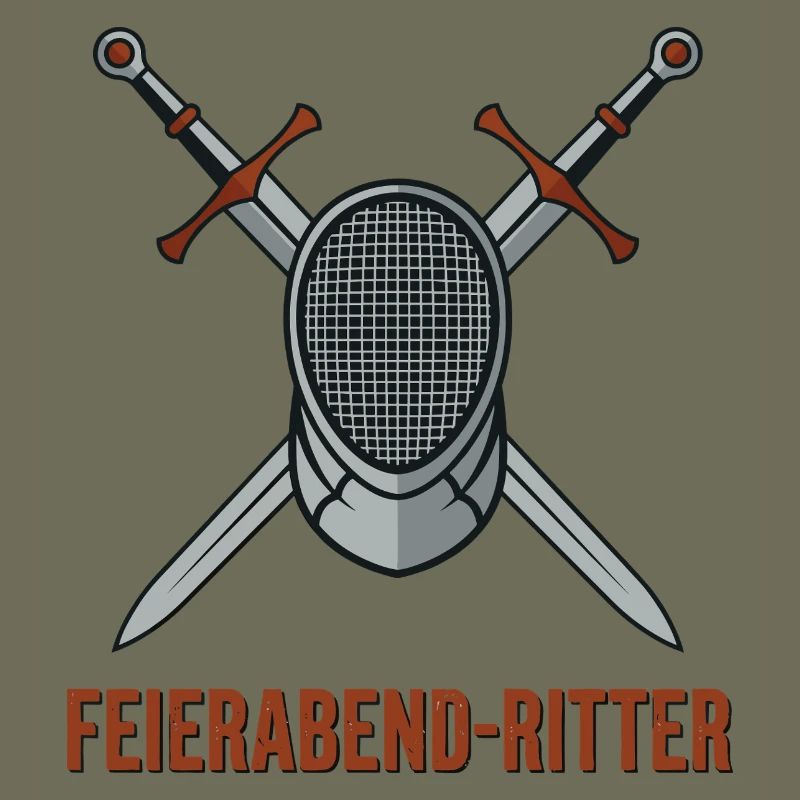Feierabend Ritter Motiv
