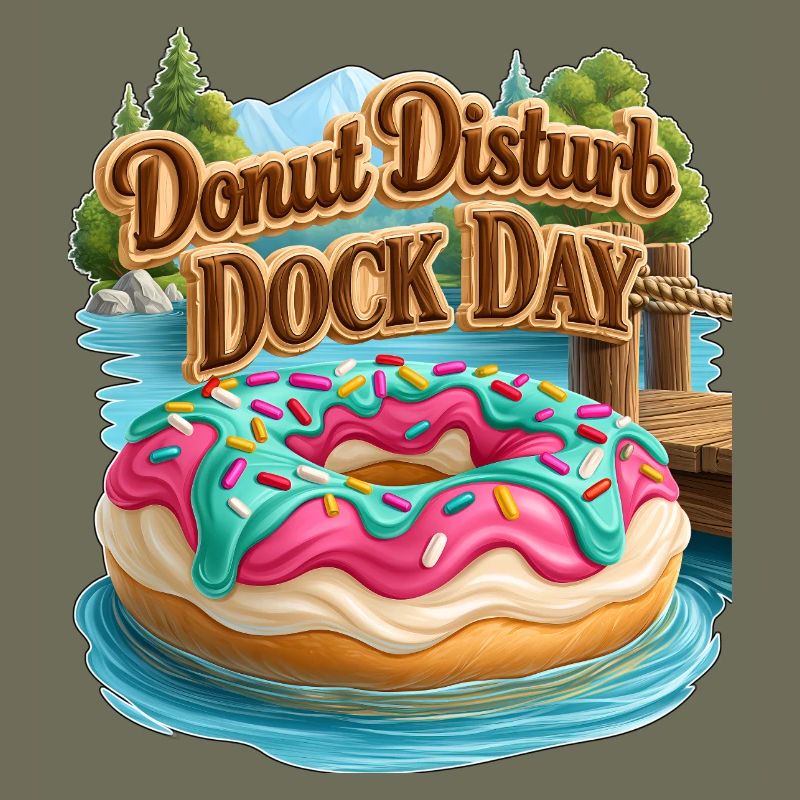 Donut Disturb Dock Day