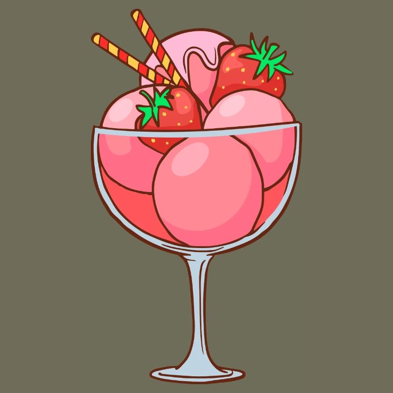 Eis Speiseeis Eiskrem Eiscreme Kugeleis Eisbecher