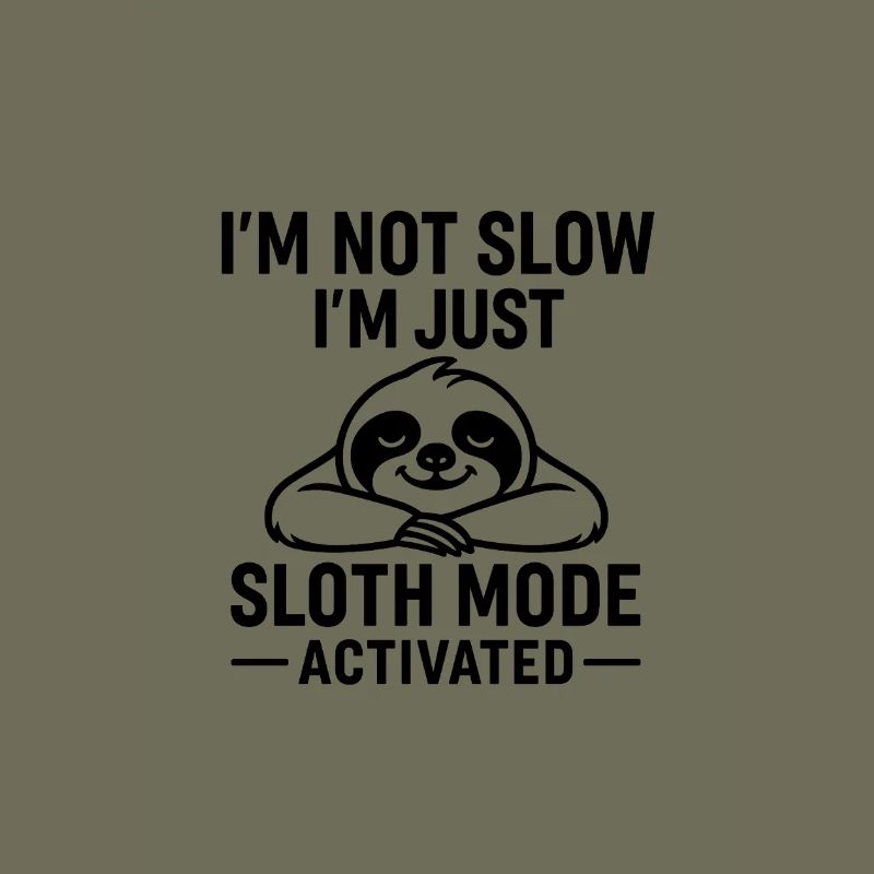 Sloth Mode Activated TShirt