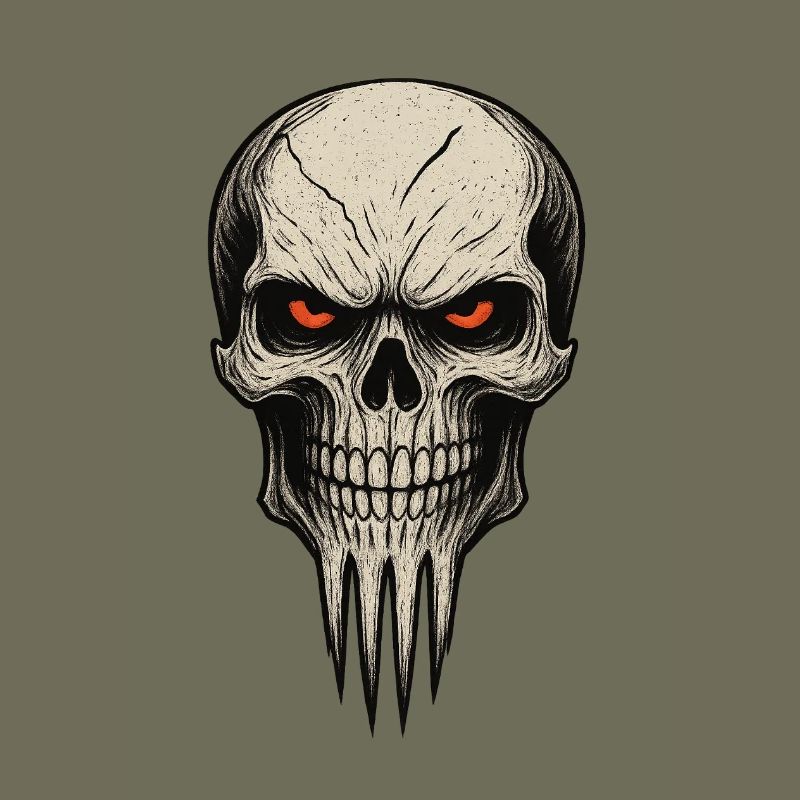 Zombie Skull Nightmare