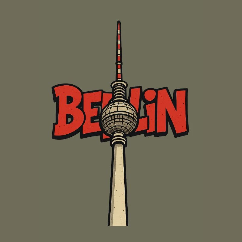 Conception de la tour de télévision de Berlin