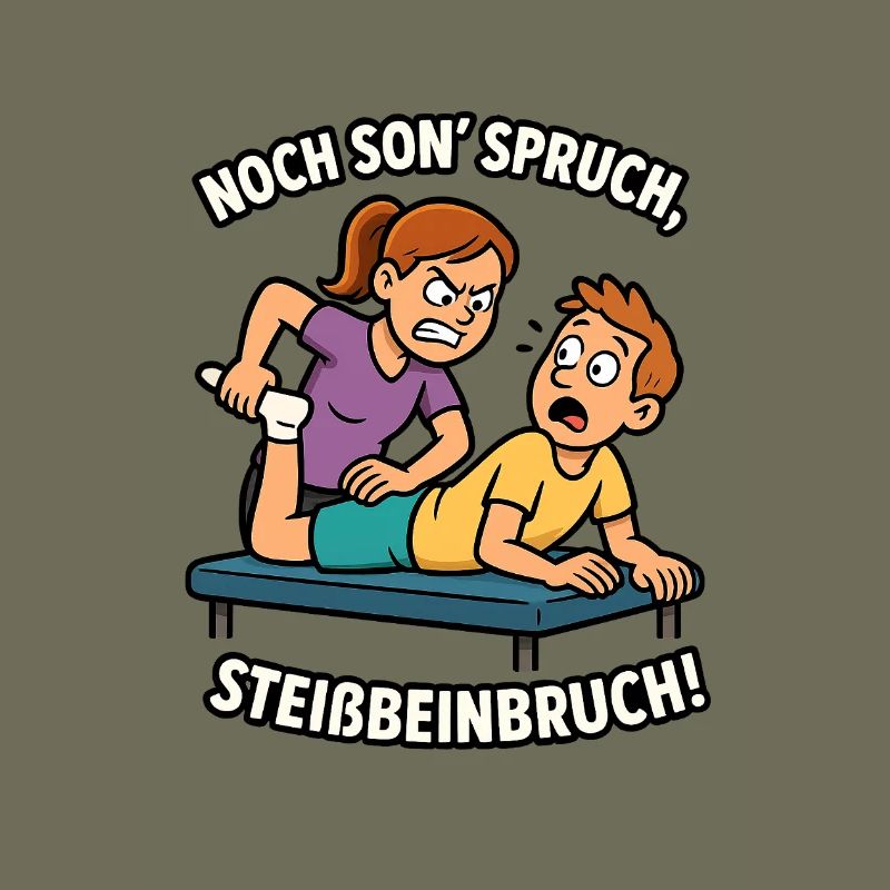 Humorous physio saying