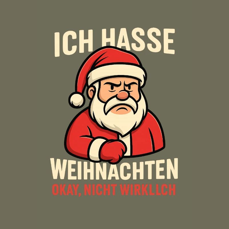 I hate Christmas Santa