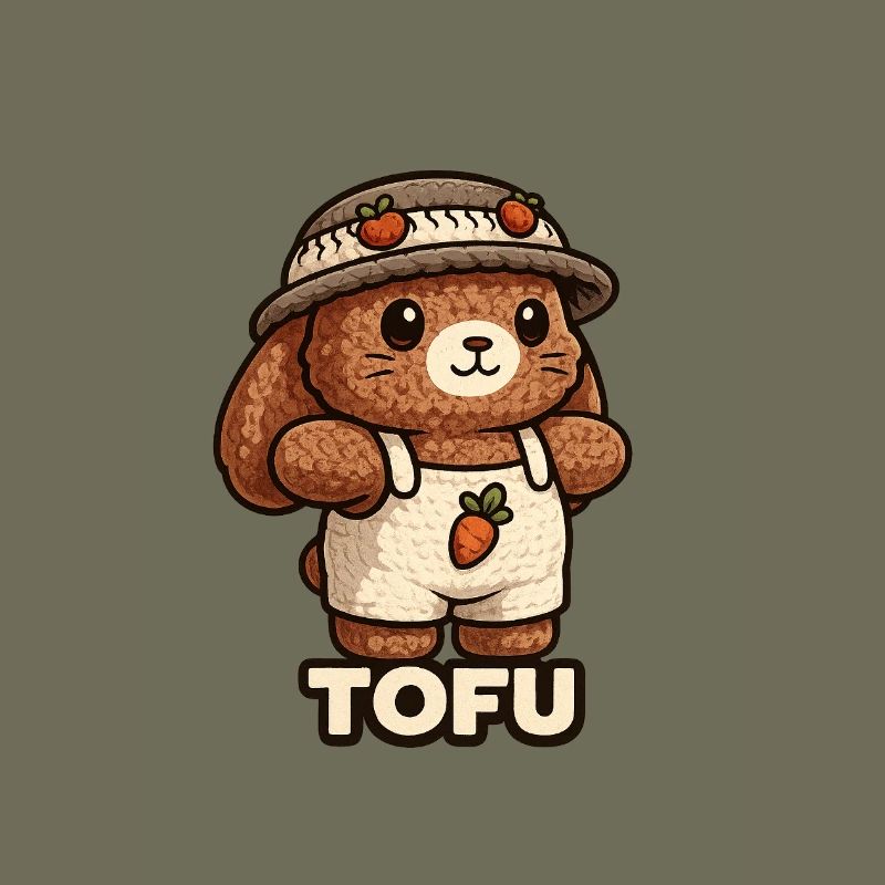 Tofu-Schädel entleert Kaninchen