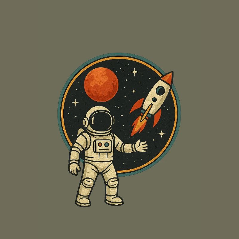 Astronaute dans l’espace