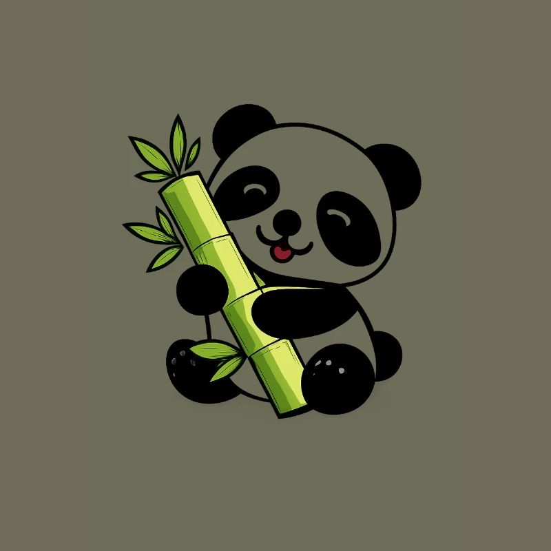 Panda Bamboo Soft Lime