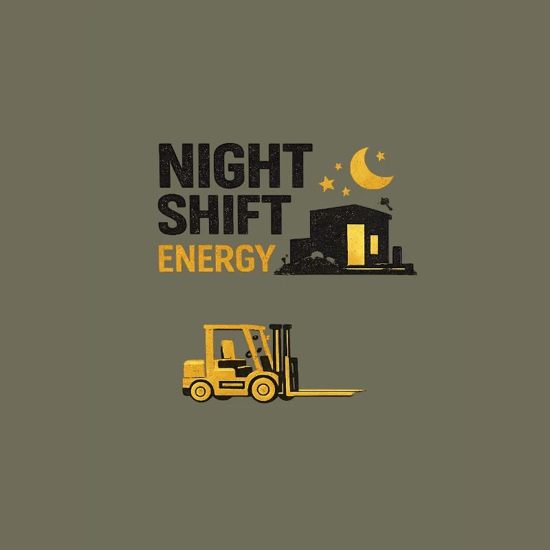 Night Shift Energy City Forklift