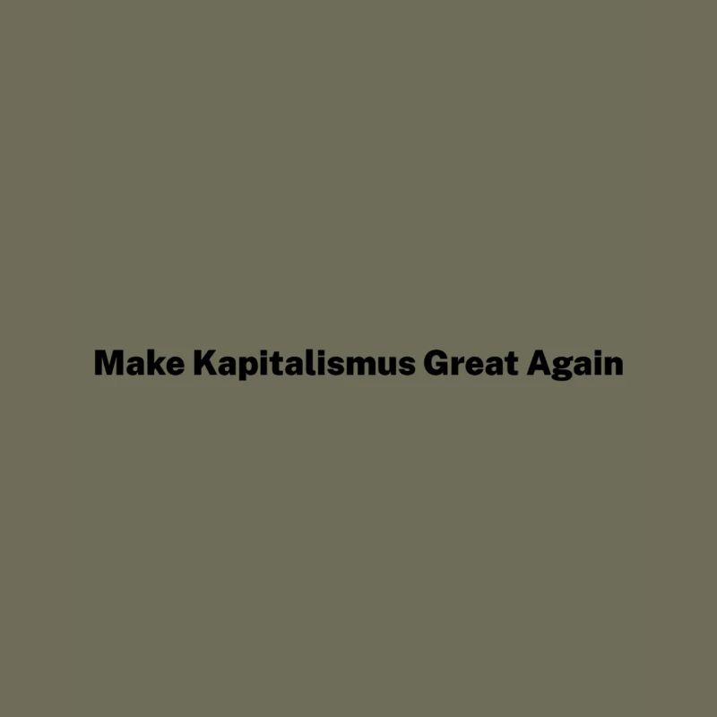 Make Capitalism Great Again