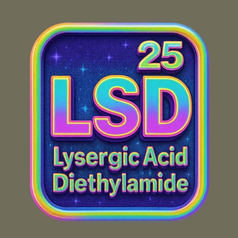 Neon Psychedelic Acid Retro