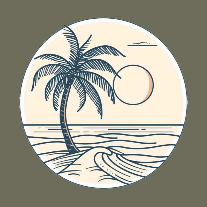 Coucher de soleil à Palm Beach