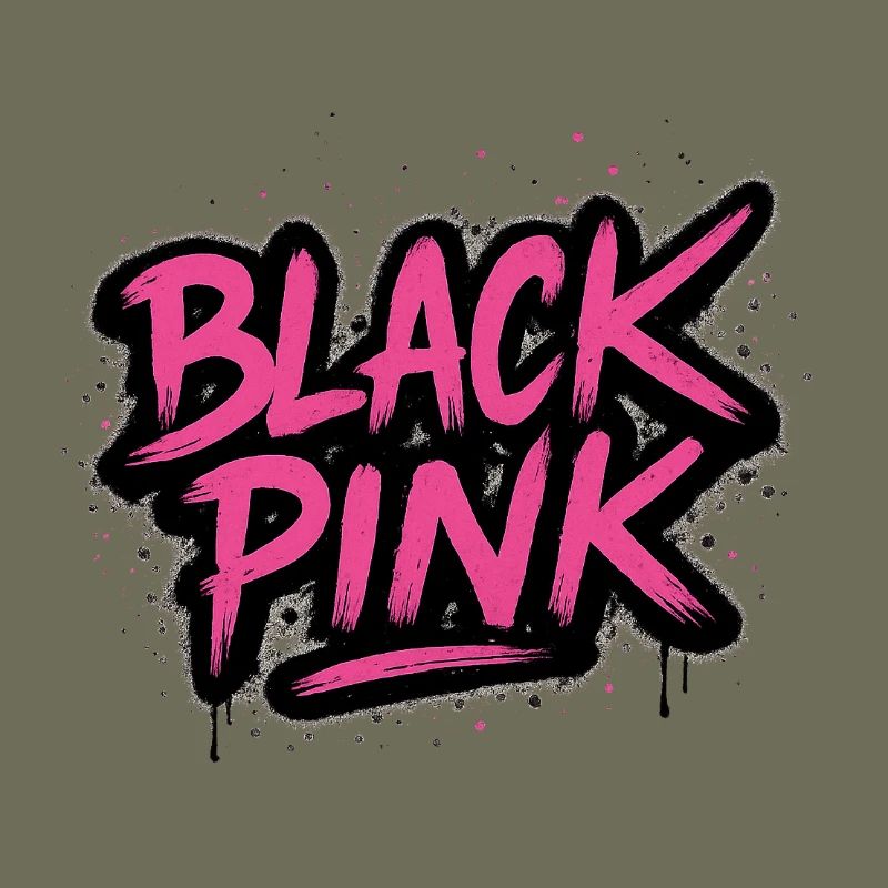 Pink Graffiti Kontrast