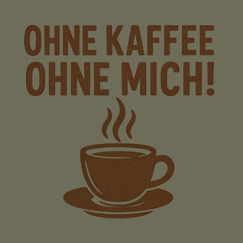 Ohne KAFFEE ohne MICH!