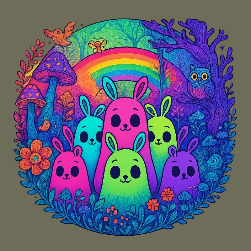 Neon Monster Friends