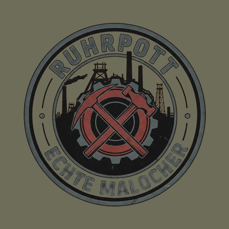 Ruhrpott Real Malocher Patch